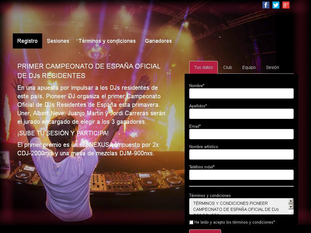 Campeonato de España Oficial de DJs Residentes